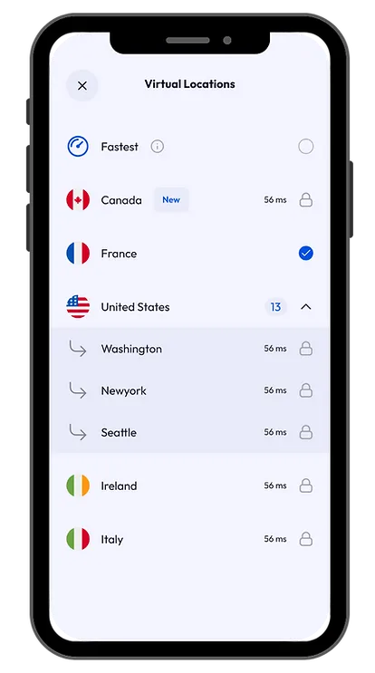 VPN screen 1