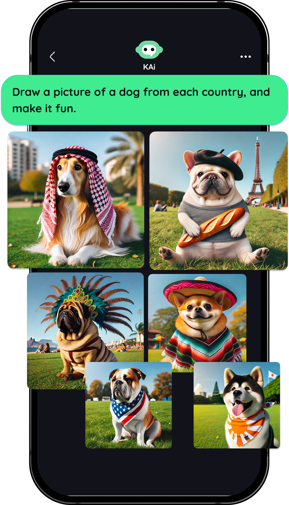 KAi Image Generation Screen